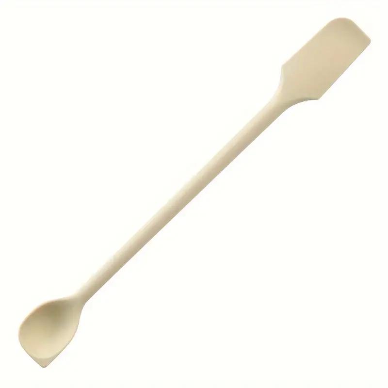 Silicone Spatula Double-Headed Scraper Jam Cream Deep Bottle Mini Spatula Lengthened Small Tip Spa Cream Makeup Tool Cosmetic