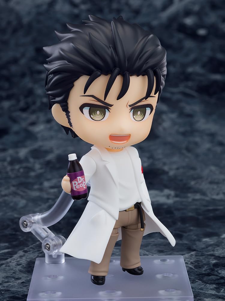 Good Smile Company Нендороид STEINS GATE Окабе Ринтаро Пластиковая Раскрашенная Подвижная Фигурка 2.0 Без Масштаба
