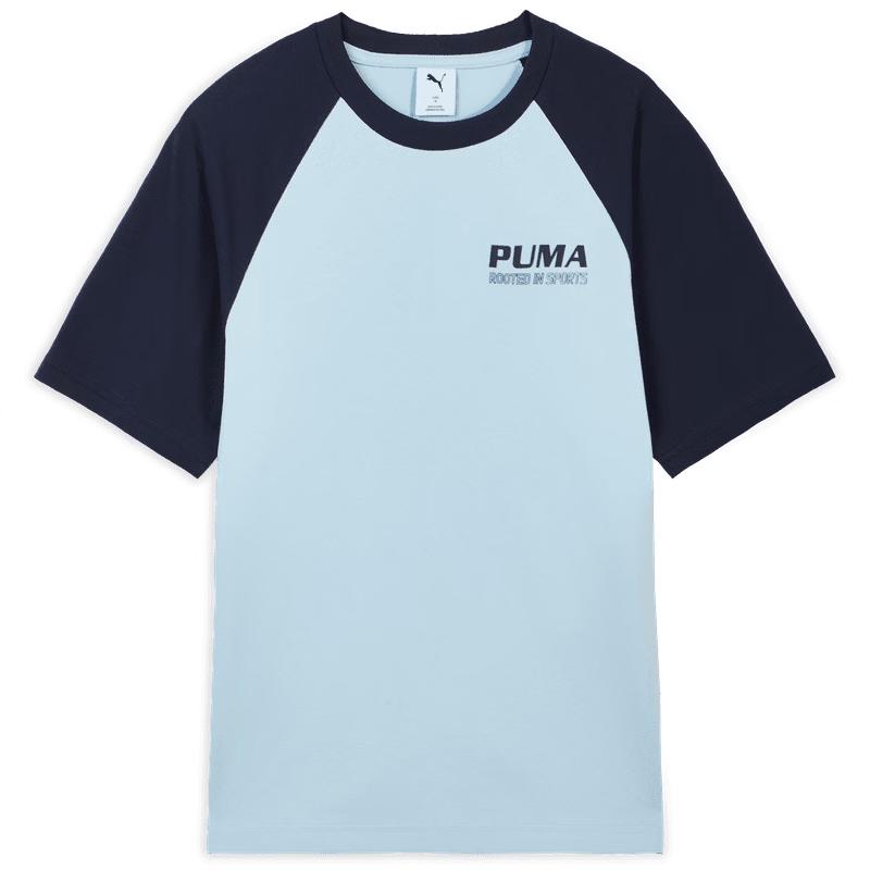 Puma Унисекс Охлаждающая футболка с графическим принтом с коротким рукавом 696371