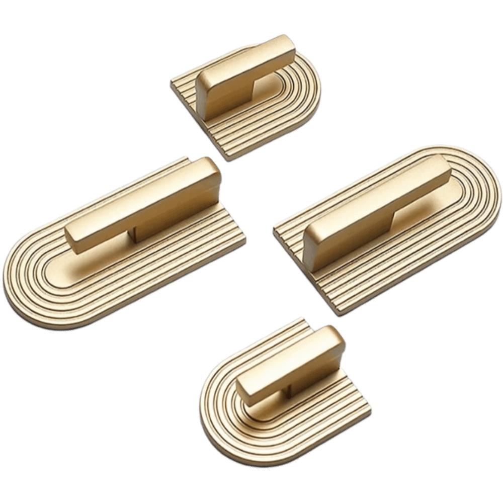 16/32mm Cabinet Knobs Gold Wardrobe Pulls Simple Cabinet Handles  Kitchen Accessories
