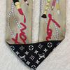 Used LOUIS VUITTON bandeau scarf