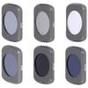 Junestar 6 In 1 STAR CPL ND4 ND8 ND16 ND32 Lens Filter Kit Lightweight for OSMO POCKET
