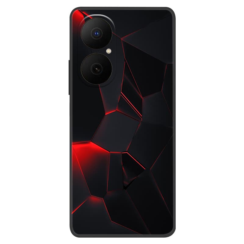 Чехол-бампер для Huawei Nova Y73, задняя крышка из ТПУ для Huawei Enjoy 80 NovaY73, мягкий силиконовый противоударный чехол-бампер, черный
