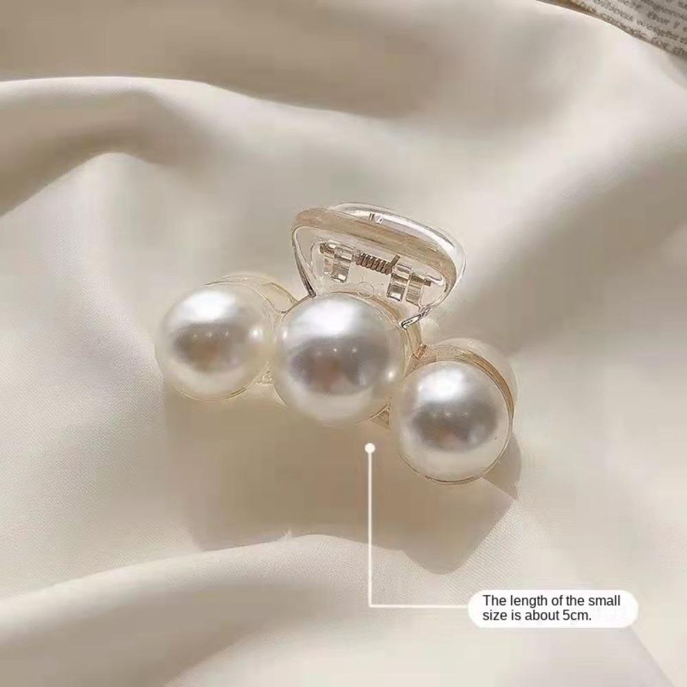 Imitation Pearl Pearl Hair Clip Plastic Girls Hairpin Fashion Fashion Elegant Hairgrips