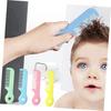 GLEAVI 4-Piece Baby Comb, Round Toddler Hair Comb, Soft for Baby's Hair