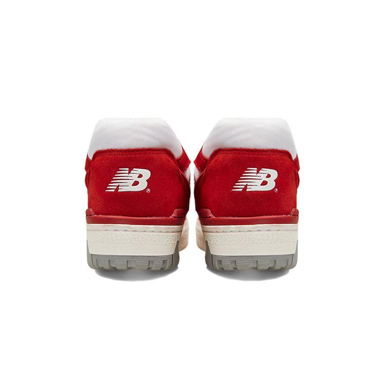 New Balance 550 Suede Pack - Team Red Unisex Sneakers White Concrete BB550VND