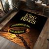 The Lord Of The Rings Carpet Office Decorative Carpet For Living Room Bedroom Door Mat Floor Rug Computer Chair Area Rug