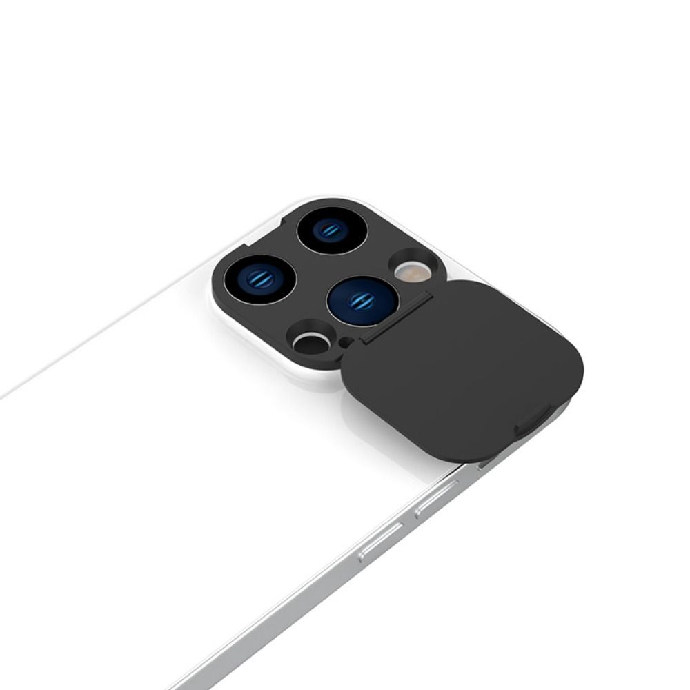 Protective Back WebCam Cover Plastic Privacy Protector Camera Lens Cap for iPhone 15 Pro Max Plus