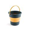 Gorocking Folding Bucket, 5L10L17L, 4 Colors, for Cleaning, Laundry, Car Washing, Footbaths, and Fishing (Yellow, 5L)