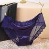 Women Briefs Trendy Sexy Perspective Thin Comfortable Inside Wearing Nylon Lace Stitching Ladies Briefs Sleeping Accessories