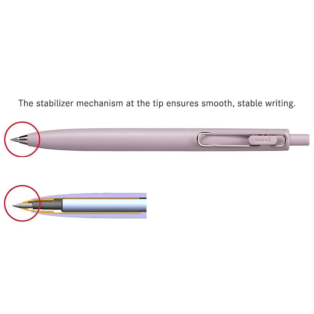 Mitsubishi Pencil Gel Ink Ballpoint Pen One F Hyuga Natsu Purchase Uni-ball 0.38mm (F Yellow) UMNSF38F.2 [Bulk 10-Piece Set]