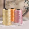 New Ice Silk Thread 250g/Roll 2.5mm Summer Crochet Yarn for DIY Knitting Bag Shoes Flat Hollow Yarn Hand-knitted Thread Supplies