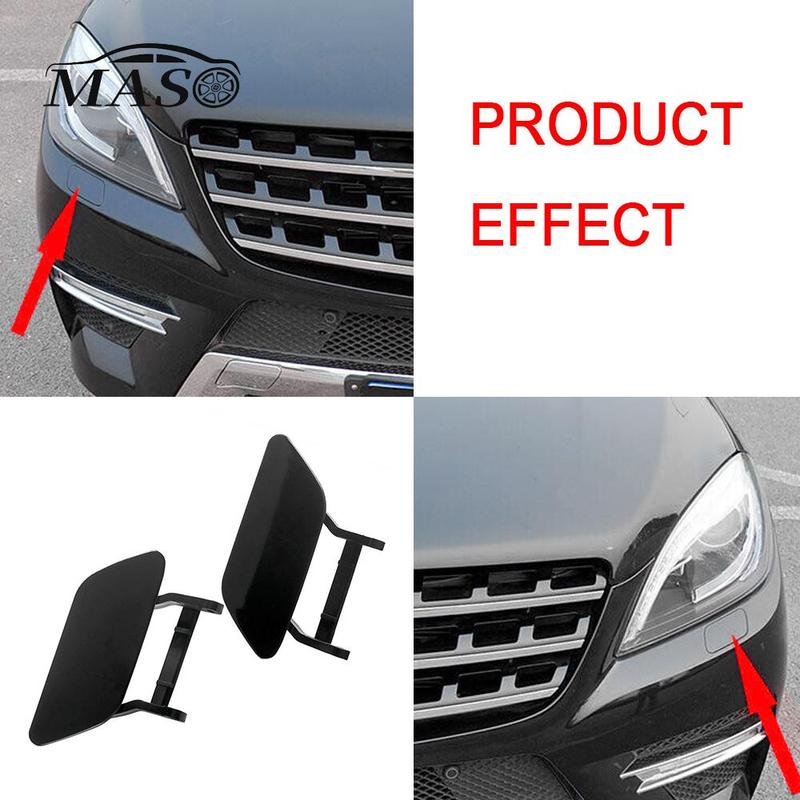 1 пара накладок на форсунки омывателя фар левая правая для Mercedes-Benz W166 ML-Class ML 350/550 2012 2013 2014 2015 A1668600108