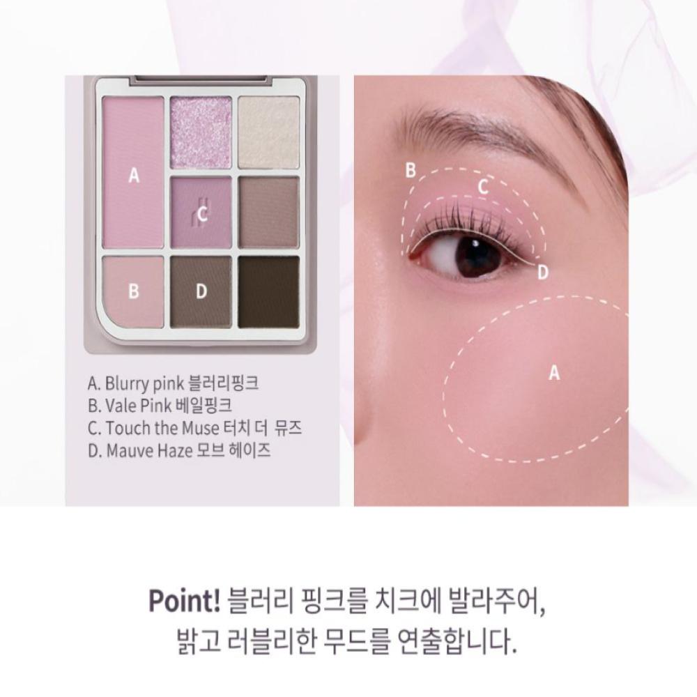 Heart Percent Dote On Mood Eye Palette 8g