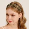 Ручная работа Сверкающая тиара со стразами Элегантные повязки на голову Свадебные повязки для волос Женские