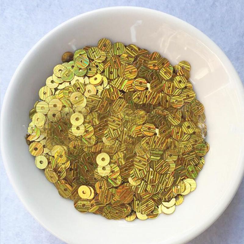 Свободные пайетки DIY 4 мм пайетки для рукоделия, швейные пайетки, круглые, 4000 шт., свадебные