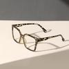 European and American large frame flat glasses punk street shooting men's and women's glasses frames trendy ins style frame glasses sunglasses