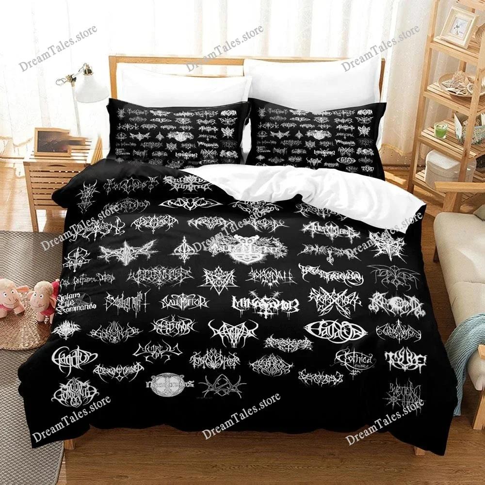 Hiphop Rapper Burzum Sheets Quilt Covers Bedding Dormitory Sheets Bedding Set Soft Warm Bedding Set Home Textile Luxury Gift