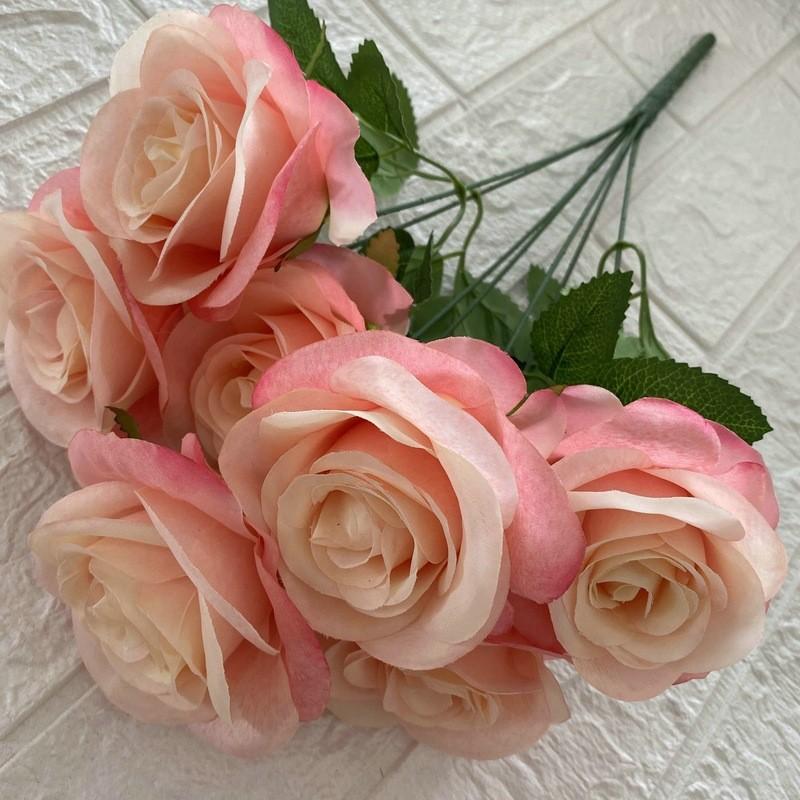 Simulated Rose Flowers For Wedding Props Home Decoration Photography Styling