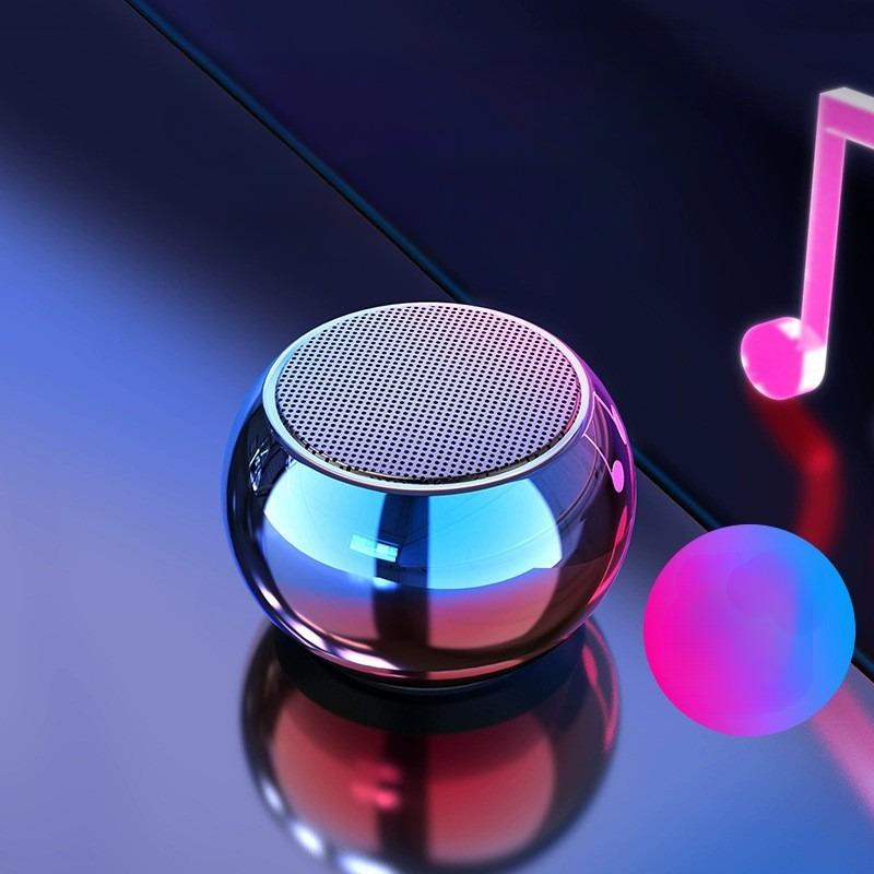 1 шт. Сабвуфер Маленькая стальная пушка Bluetooth Аудио Мини Портативный Подарок Маленький динамик Домашний Беспроводной Bluetooth Динамик