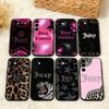 Розовый чехол для телефона J-Juicys C-Coutures для Samsung A73, A21s, A22, A31, A32, A52, A53, A71, A80, Мягкий черный корпус