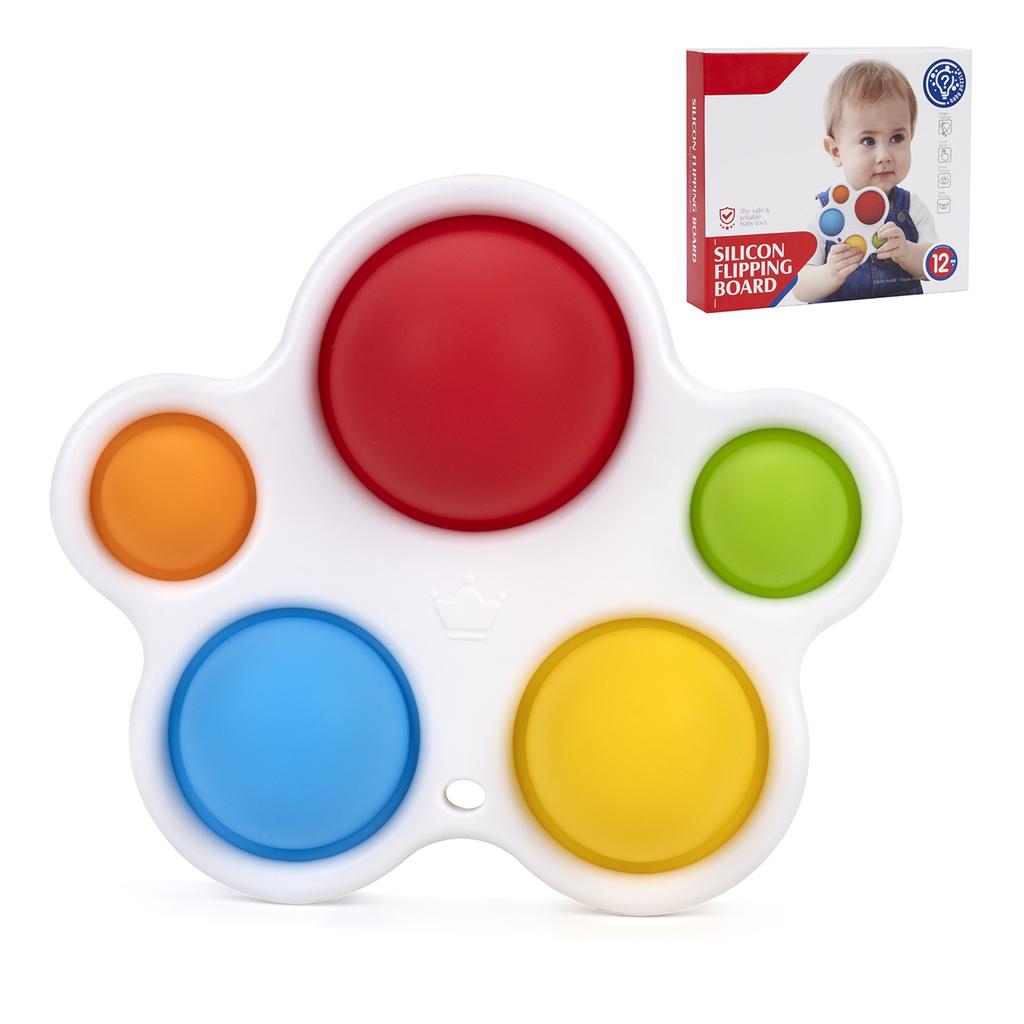 Пальчиковые игрушки для малышей Игрушки-антистресс Игрушки для младенцев Монтессори Разноцветные сенсорные игрушки Раннее развитие Интенсивное обучение Игрушки-фиджеты