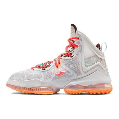 Кроссовки унисекс LeBron 19 EP Fast Food белые DC9341-001