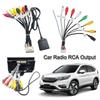 20-контактный штекер Автомагнитола RCA Выход Аудио Вход/Выход DIY Кабель для Автомагнитолы Универсальная RCA Проводка