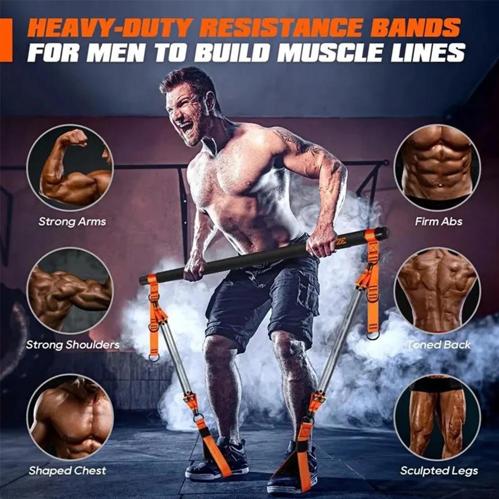 Набор эспандеров для подтягиваний Резинка-помощник для мужчин и женщин Йога Пилатес Тренировки на турнике Растяжка тела Вспомогательный