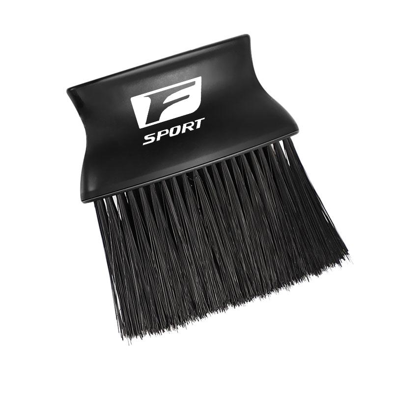 QDDY3 Car Wash Brush Dust Remover Air Outlet Soft Bristles Brushes For Lexus F SPORT LBX NX RX 350h 450h ES UX 300e GS GX IS LS LX CT