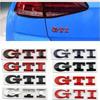1 шт. 3D металлический значок GTI, наклейки на задний багажник автомобиля для Golf GTI mk2 mk3 mk4 mk5 mk6 mk7 mk8, автомобильные аксессуары Polo