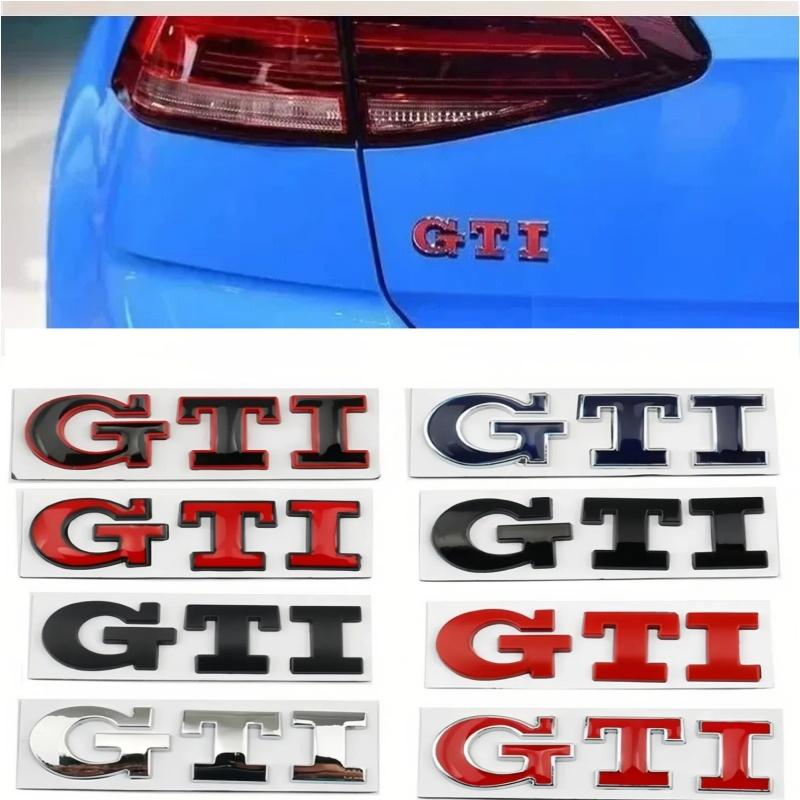 1 шт. 3D металлический значок GTI, наклейки на задний багажник автомобиля для Golf GTI mk2 mk3 mk4 mk5 mk6 mk7 mk8, автомобильные аксессуары Polo