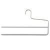 Mawa Double Hangers for Pants, Set of 5 (KH2) Mawa Hangers for Skirts and Stoles (220015000) Silver (15) Mawa Hangers for Men and Women, Functional St