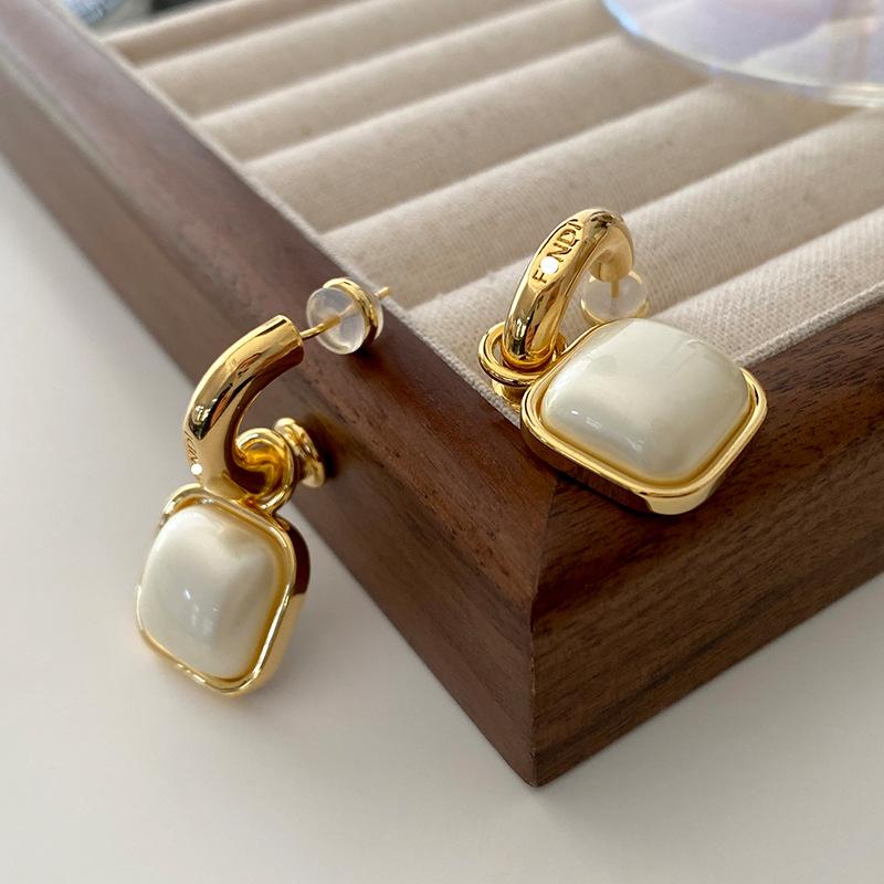 Серьги-гвоздики из камня тигровый глаз с жемчугом, свадебные серьги для подружек невесты, модные, легкие, роскошные, элегантные, серьги Майяра