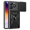 Чехол Armor Case для Realme C63 4G Чехол для Realme C61 с защитным кольцом для объектива Магнитный держатель-подставка Coque Fundas