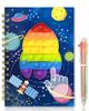 In Stock Bubble Toy Pop Rainbow Spiral Journal Notebook for Kids Gifts Girls Boys