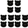 12/2/4/6/8pcs Laundry Ball Washing Machine Lint Catcher Bear Shape Pet Hair Remover Reusable Clothes Sofa Cat Dog Hair Cleaning