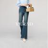 Женские расклешенные джинсы большого размера YERAD в ретро-стиле
