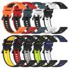 18mm 20mm 22mm Watch Band For Garmin Forerunner 265 265S Two-Color Silicone Watchband Strap for Garmin Venu SQ Venu 2 3S