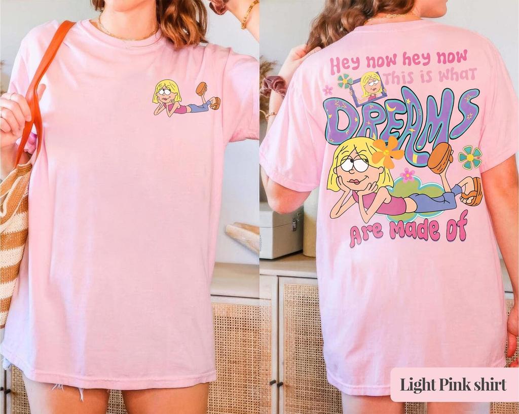 Disney Lizzie McGuire Shirt, Hey Now This Is What Dreams Are Made Of Comfort Colors Tee, Disneyland Matching Shirts, Disney Vacation Family