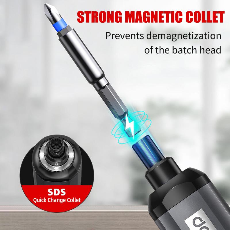 Mini Electric Screwdriver Set USB Rechargeable 2000mah Adjustment Power Dril Multi-function Disassembly Torque Repair Tools Kit