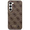 Guess Guhcs23Sg4Gfbr S23 S911 Brown/Brown Hard Case 4G Metal Gold Logo