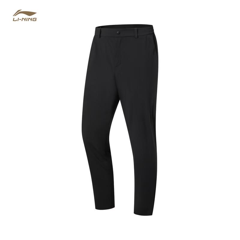 Li-Ning Мужские вязаные спортивные брюки Glory Gold Label AKYW173