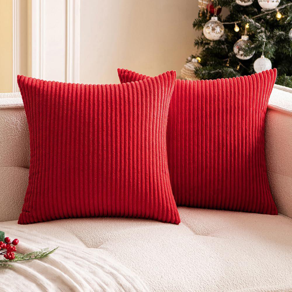 Чехол для подушки Nordic Solid Color Cordour в полоску