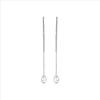 Boucles D'oreilles Luxenter Essential En Argent 925 Et Zircon Cubique Rhodié Brillant