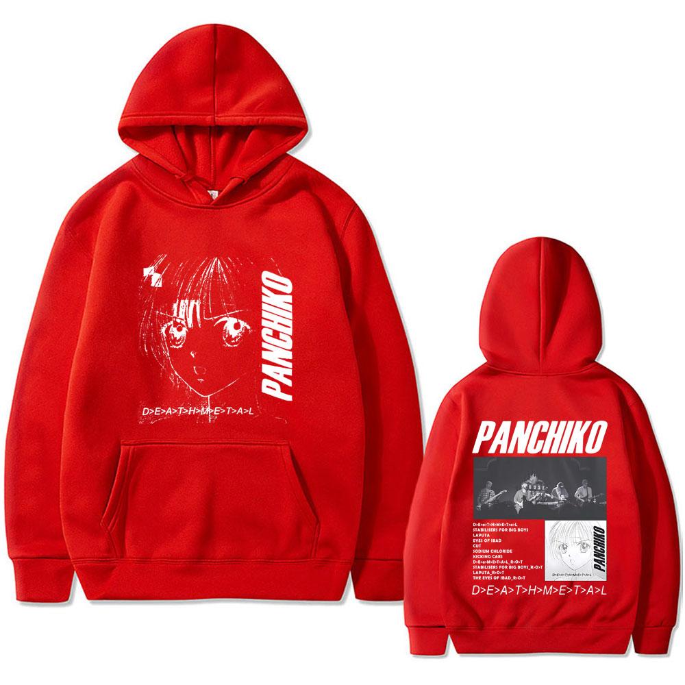 Rock Band Panchiko Album Graphic Hoodie Women Gothic Vintage Oversized Sweatshirt  Women Fleece Hoodies