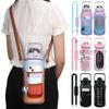 Sport Portable Strap Cellphone Holder Cup Sleeve Water Bottle Cover Insulated Bag Bottle Case