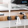 Magnetic Desktop Cable Organizer for Phone Charging and Data Management