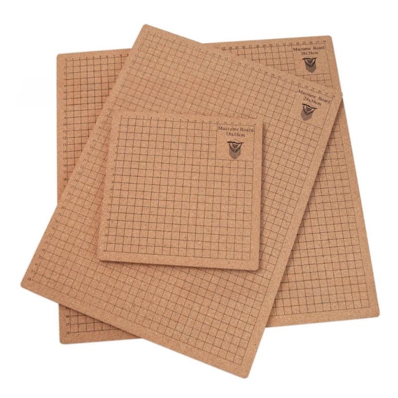 Crafting Grid Board with Instruction Lightweight Project Pad for String Projects Reusable and Handy Braiding Board