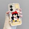 KEYSION Мультяшный милый плюшевый чехол с вышивкой для Xiaomi POCO C71 со шнурком, мягкий силиконовый противоударный чехол для телефона Redmi A5 4G